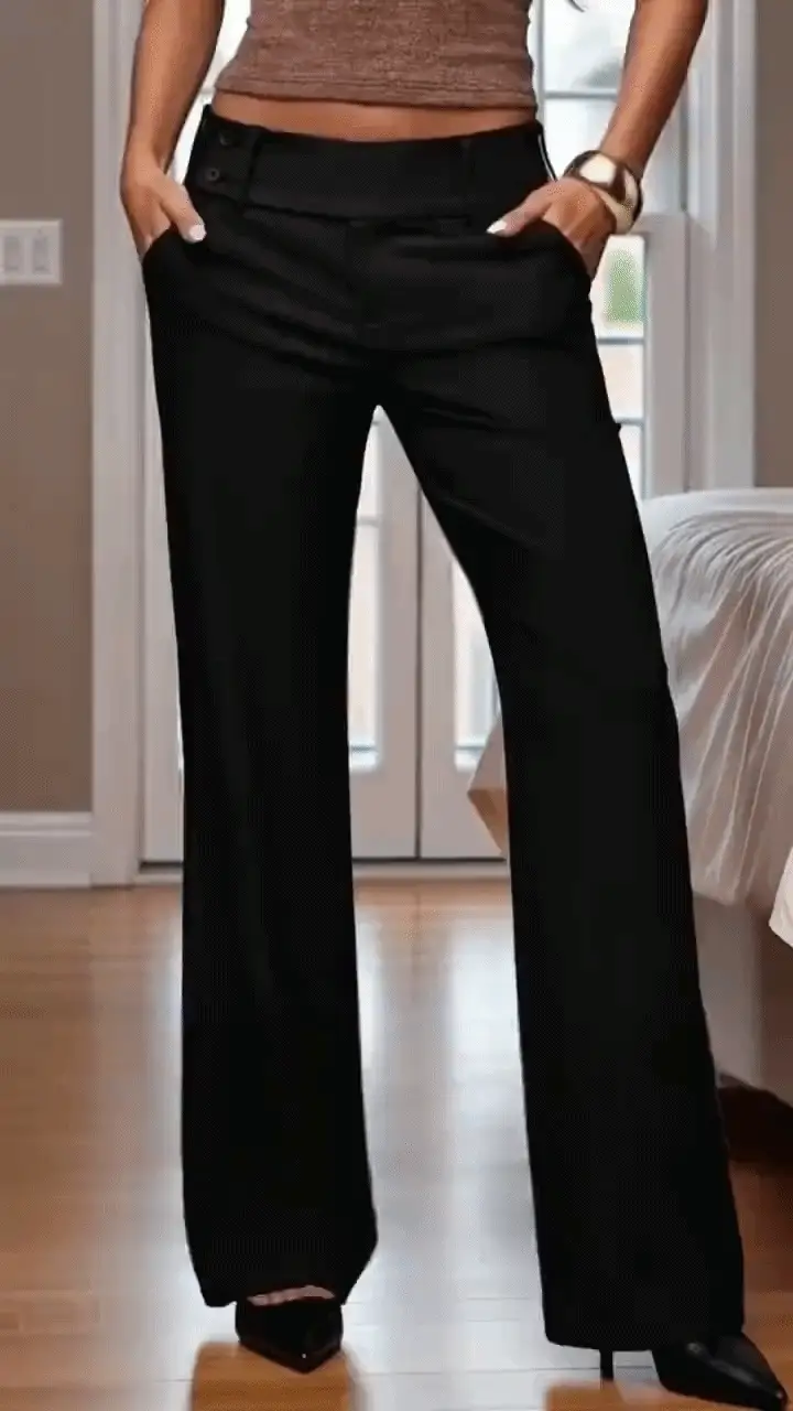 Pantalon Duna porté