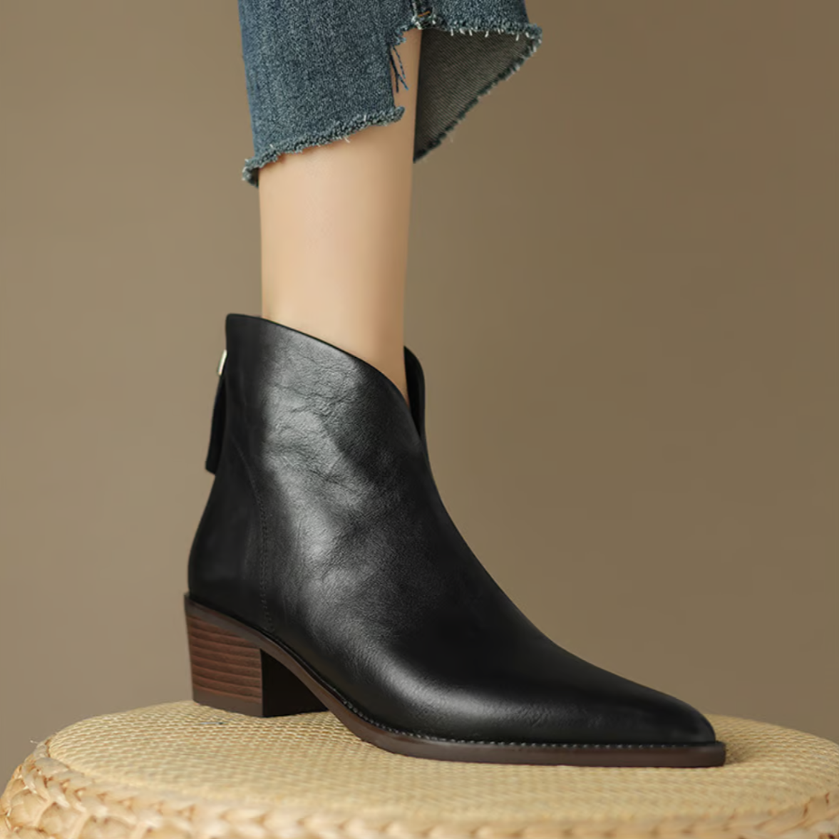 DELACROIX | Bottines Élégantes en Cuir