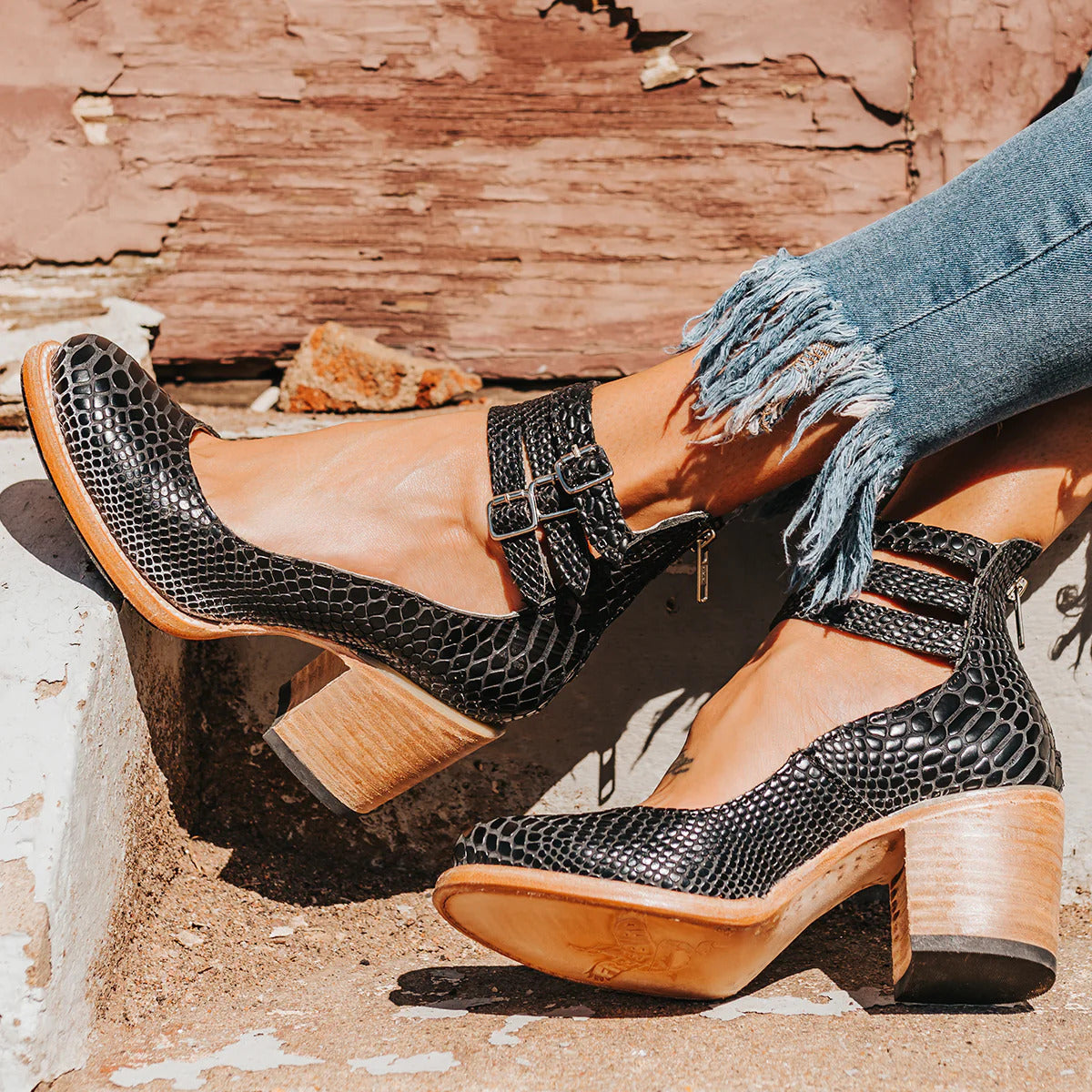 DELACROIX | Bottines Élégance Western Chic