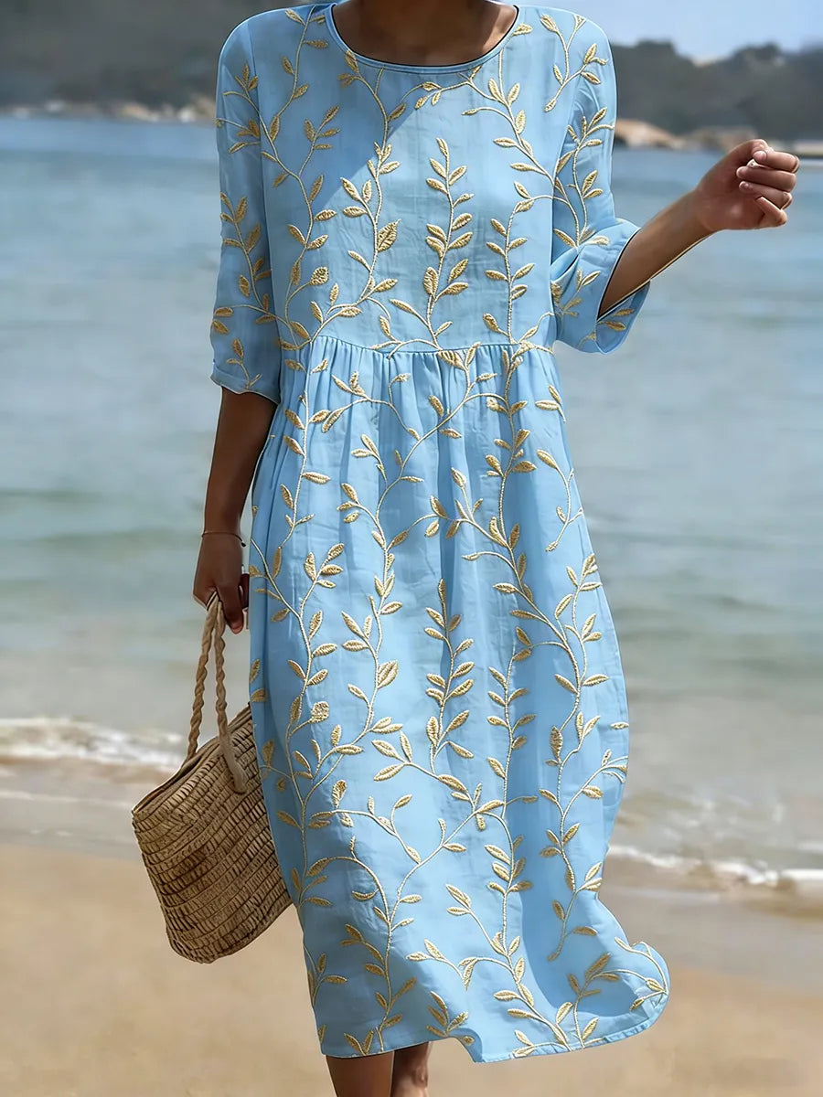 Robe de Plage Blanche