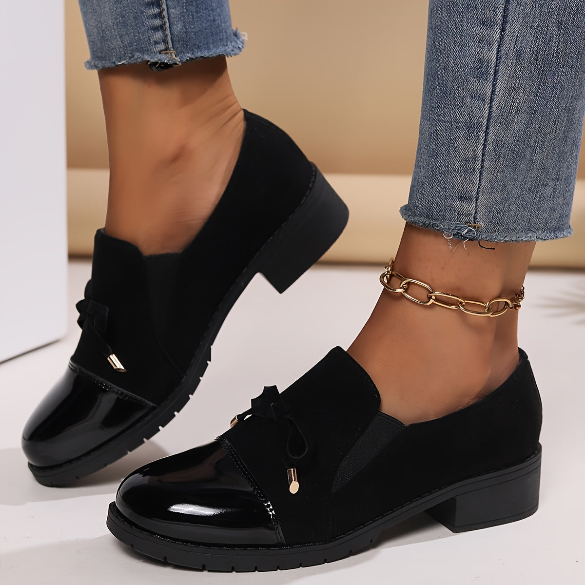 DELACROIX | Mocassins Confort Bout Verni Camille