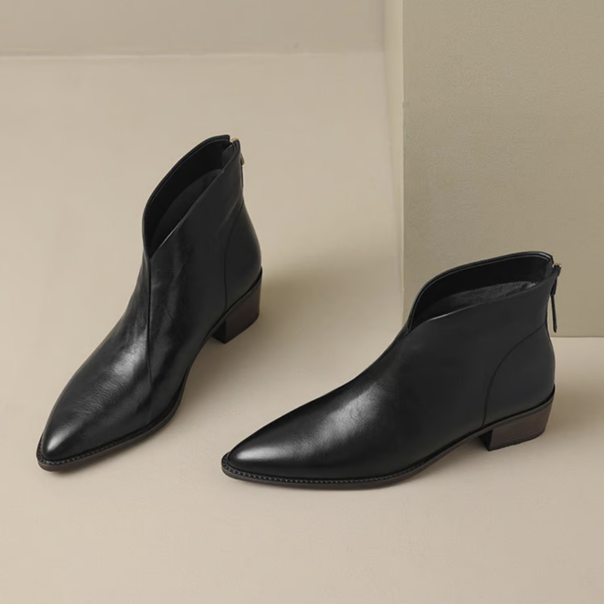 DELACROIX | Bottines Élégantes en Cuir