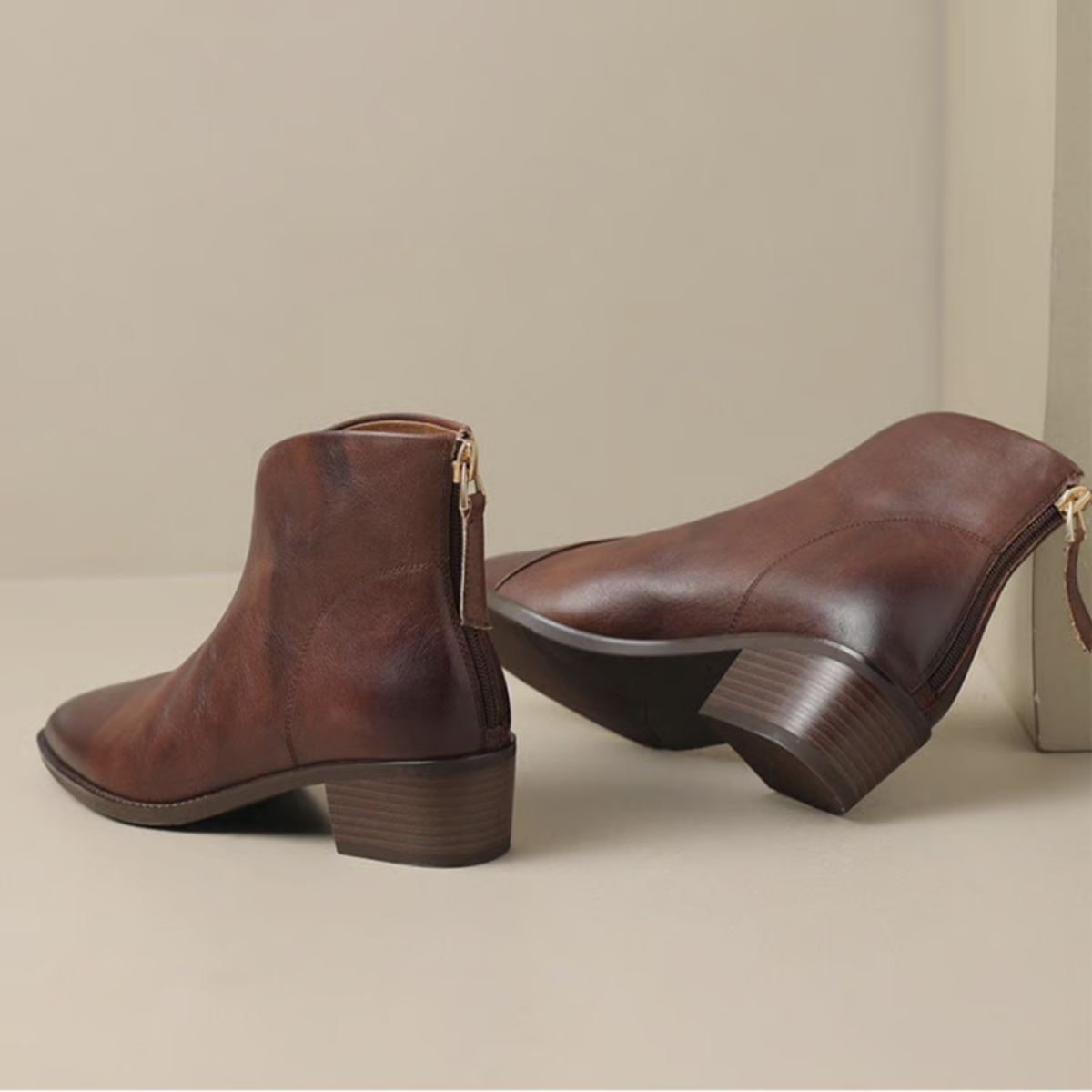 DELACROIX | Bottines Élégantes en Cuir