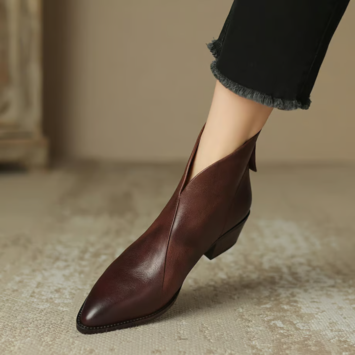 DELACROIX | Bottines Élégantes en Cuir