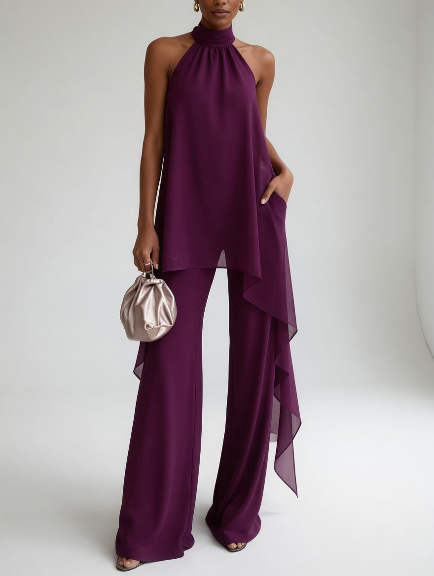 Thaïs™ — Ensemble halter fluide sophistication audacieuse