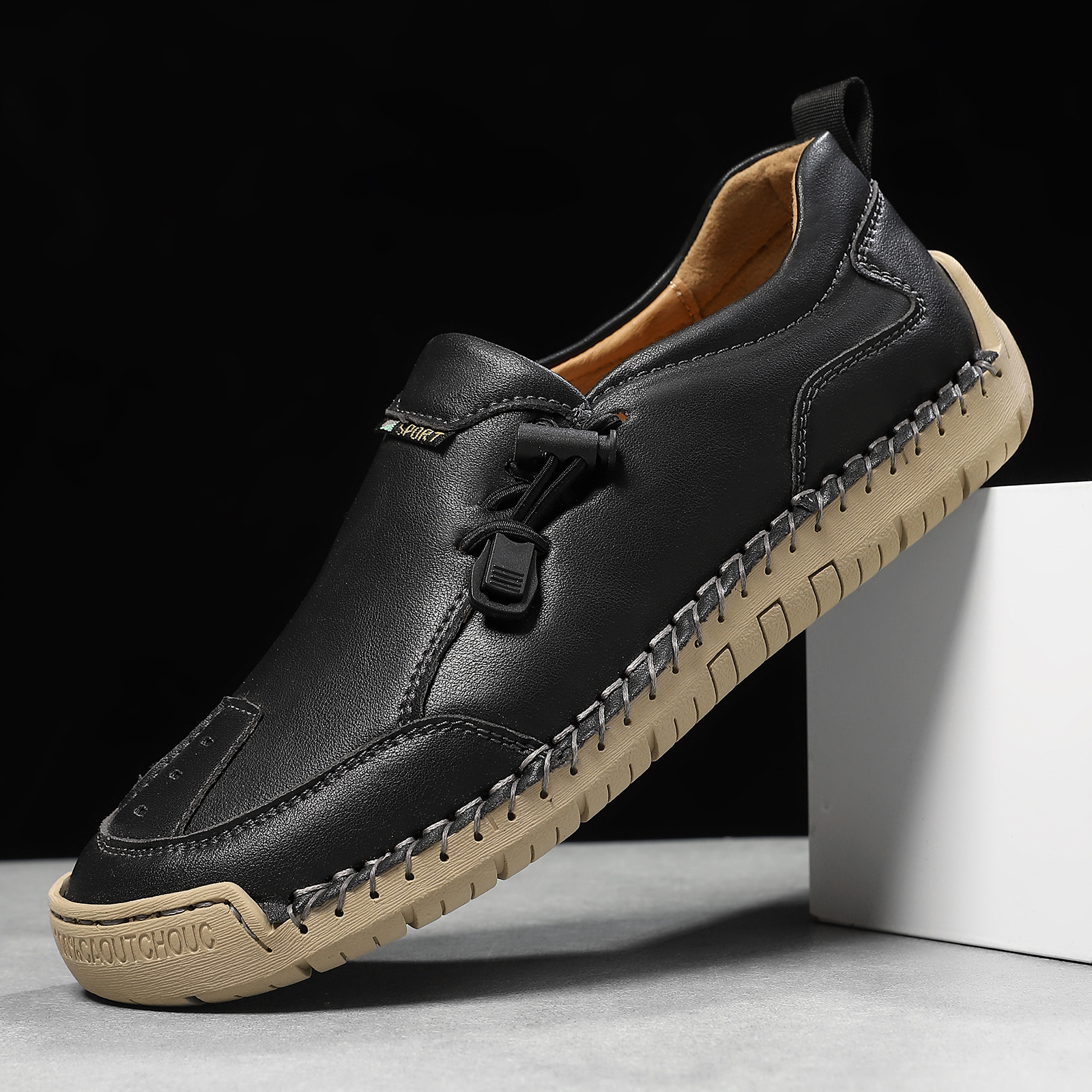 DELACROIX | Mocassins Confort Piqués Main Mathilde