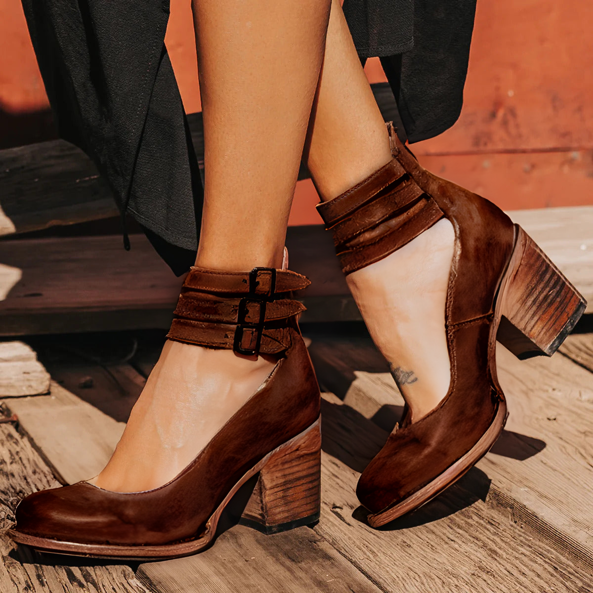 DELACROIX | Bottines Élégance Western Chic