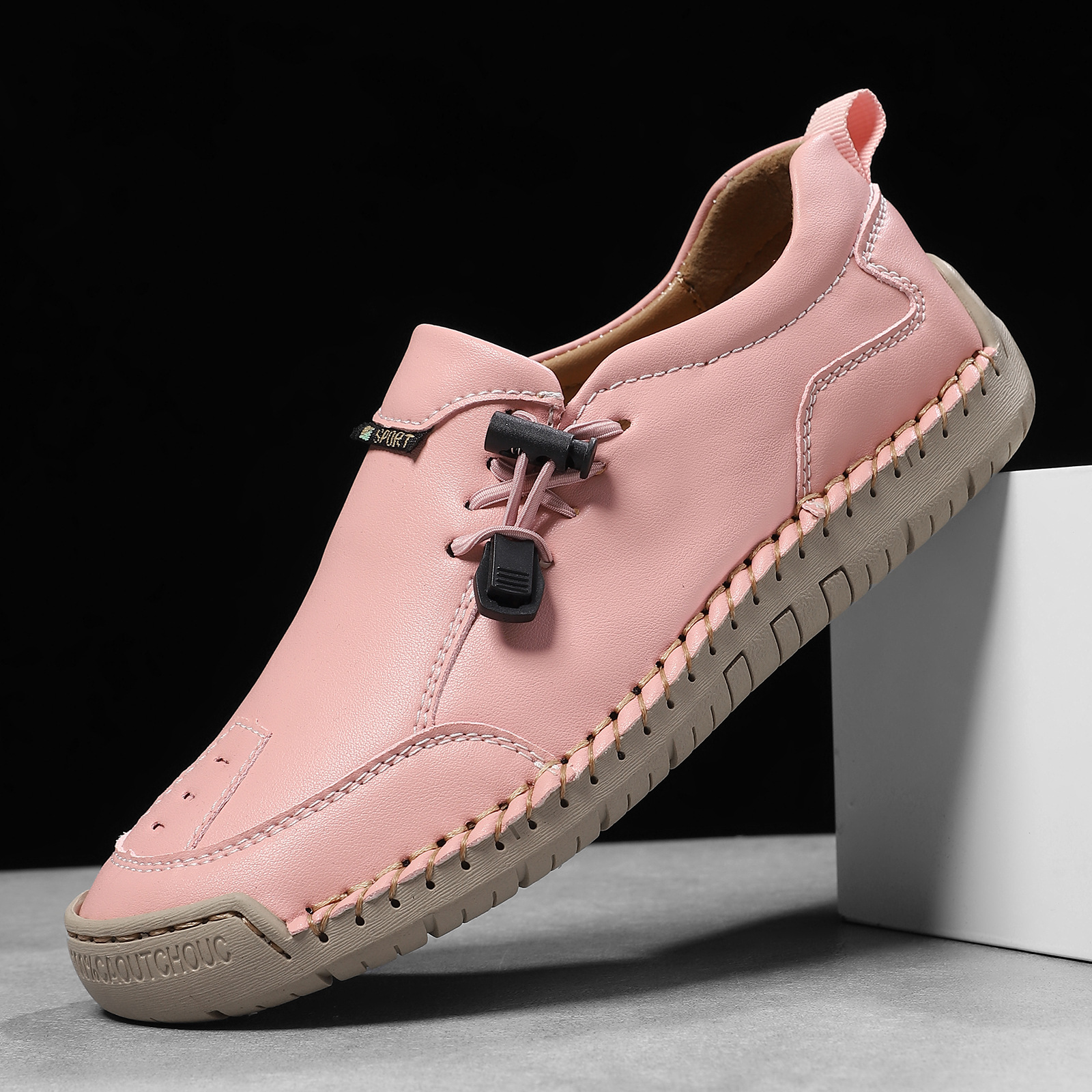 DELACROIX | Mocassins Confort Piqués Main Mathilde